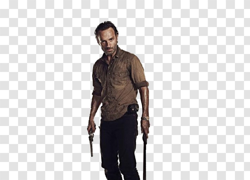 Andrew Lincoln Rick Grimes The Walking Dead Andrea Michonne - Autograph Transparent PNG