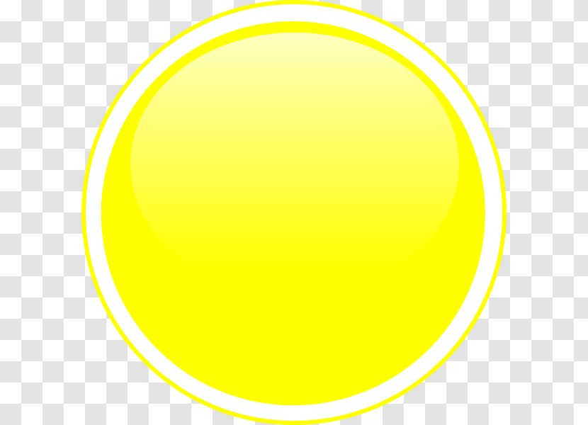 Yellow Circle Clip Art - Point - Glossy Transparent PNG