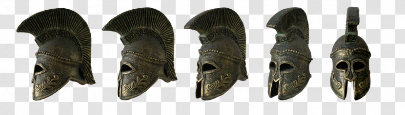 Spartan Army Ancient Greece Corinthian Helmet - Combat Transparent PNG
