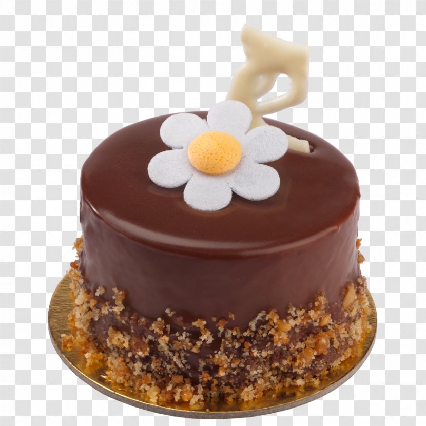 German Chocolate Cake Sachertorte Ganache Truffle - Baked Goods Transparent PNG