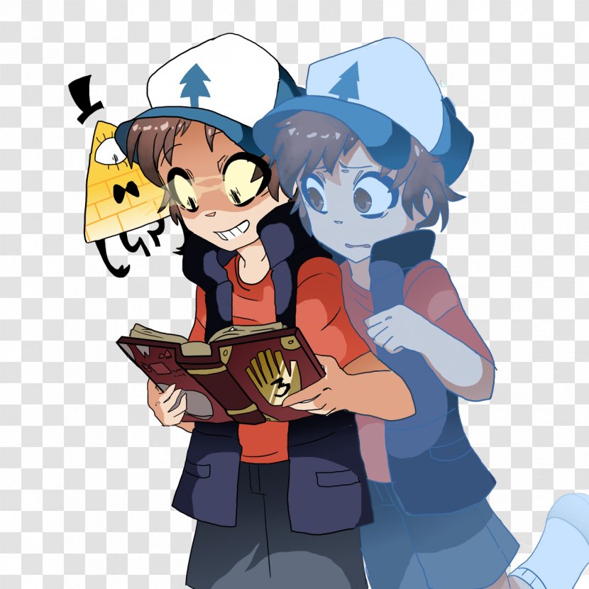 Dipper Pines Mabel Bill Cipher Drawing Grunkle Stan - Heart Transparent PNG