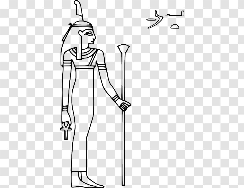 Ancient Egyptian Religion Maat Clip Art Symbol - Isis Transparent PNG