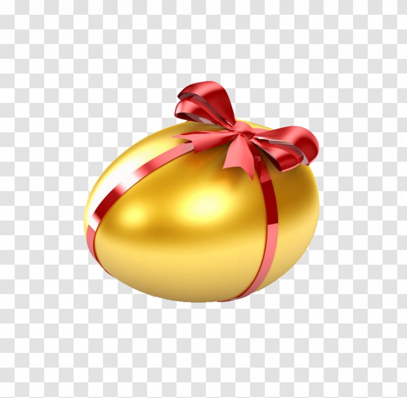 Easter Bunny Egg Hunt - Golden Transparent PNG