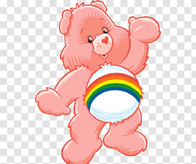 Care Bears Cheer Bear Animation Clip Art - Silhouette Transparent PNG
