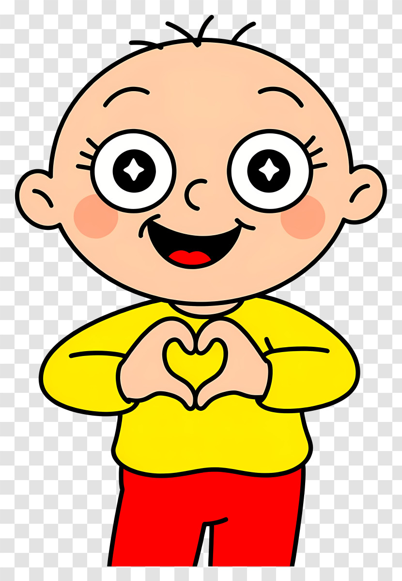 Stewie Griffin - Cute Baby Showing Heart Gesture Transparent PNG