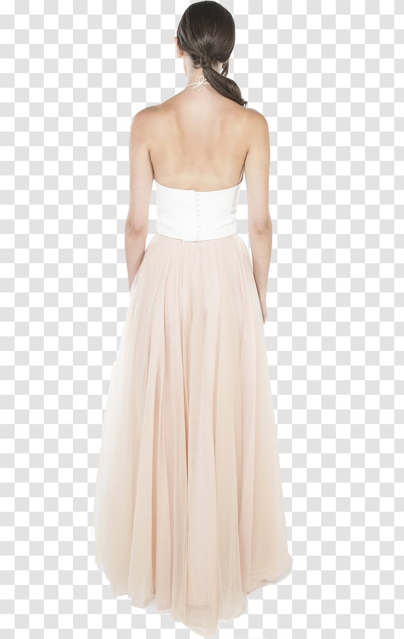 Wedding Dress Skirt Bride - Watercolor - Blush Transparent PNG