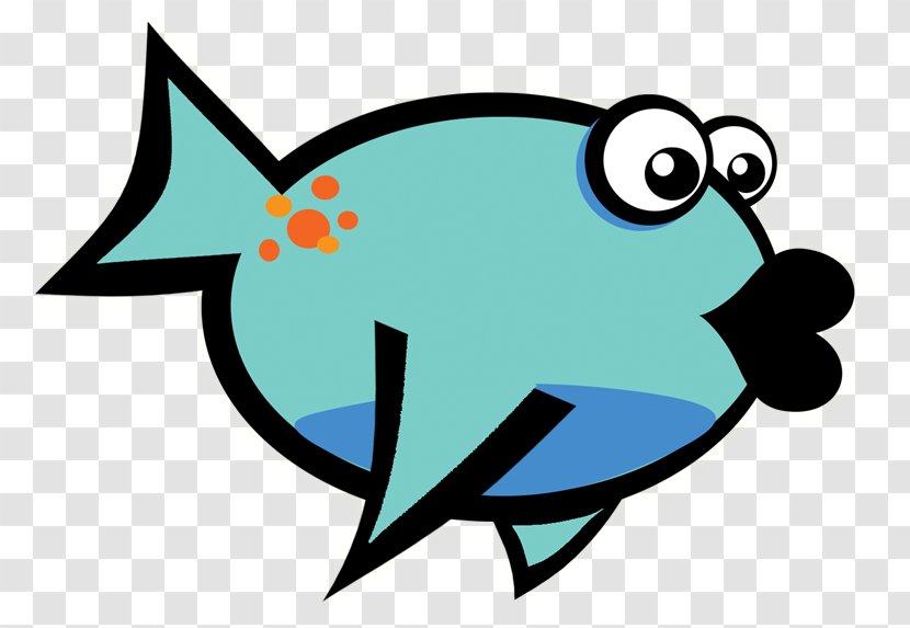 Fish Lip Cartoon Clip Art - Teal Cliparts Transparent PNG
