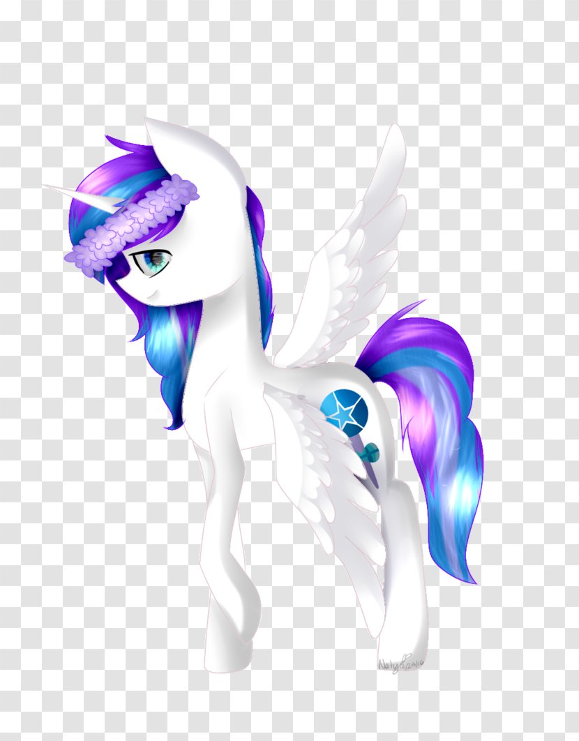 Horse Pony Vertebrate Figurine Violet - Legendary Creature - Diamond Star Transparent PNG