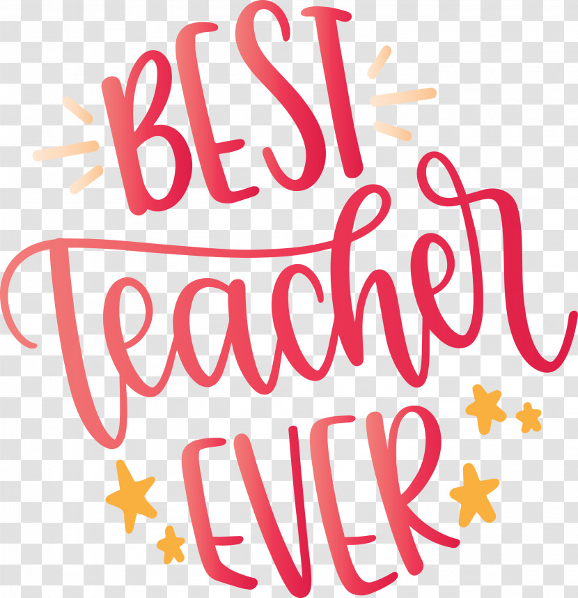 Teachers Day Best Teacher Transparent PNG