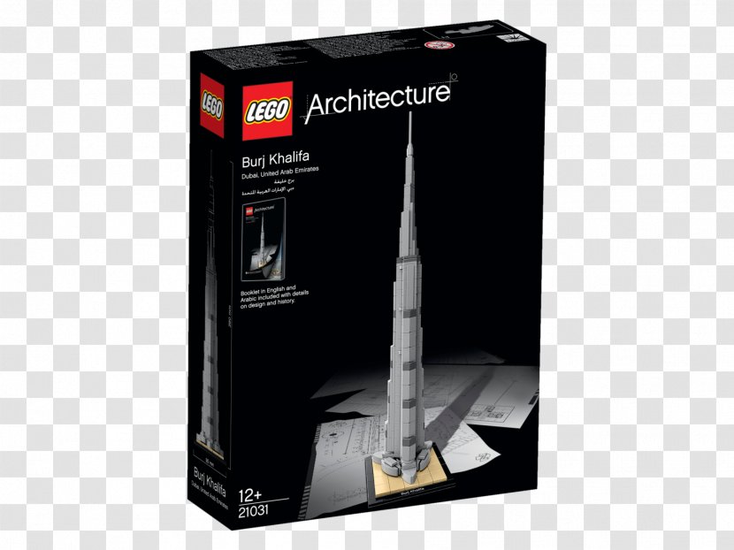 Burj Khalifa Lego Architecture Toy Transparent PNG