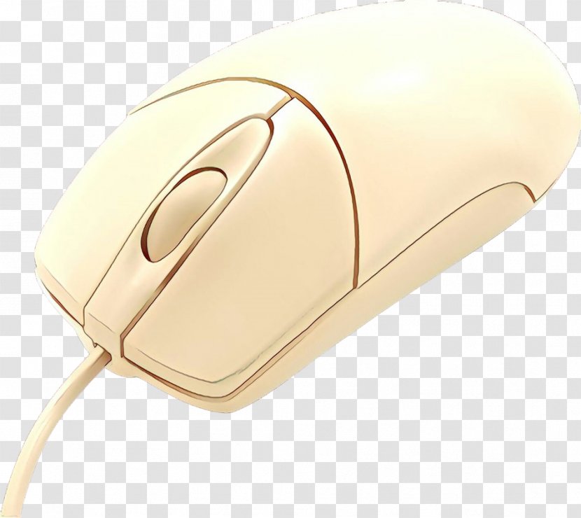 Mouse Input Device Electronic Technology Peripheral - Computer Component Beige Transparent PNG