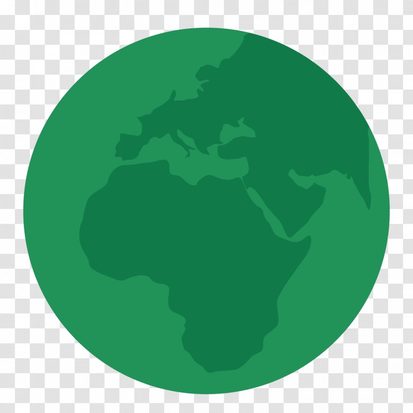 Globe Green Circle Font - Aqua - Vector Earth Decoration Transparent PNG