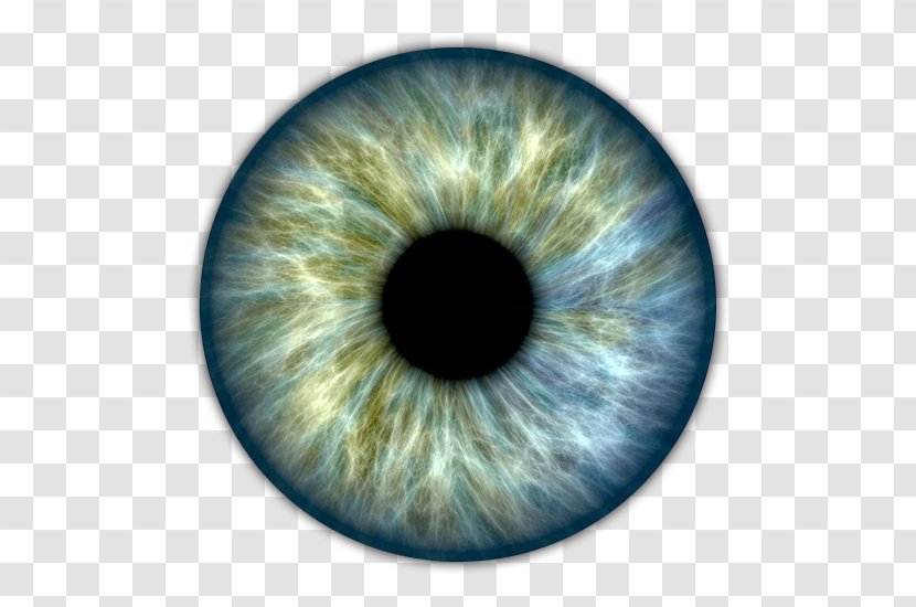 Iris Human Eye Pupil Retinal Scan - Heart - Biomedical Advertising Transparent PNG