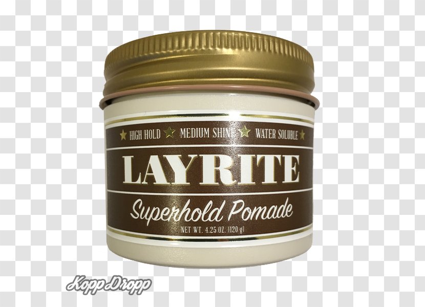 Layrite Pomade Hair Styling Products Original Deluxe Gel - Perfume Transparent PNG