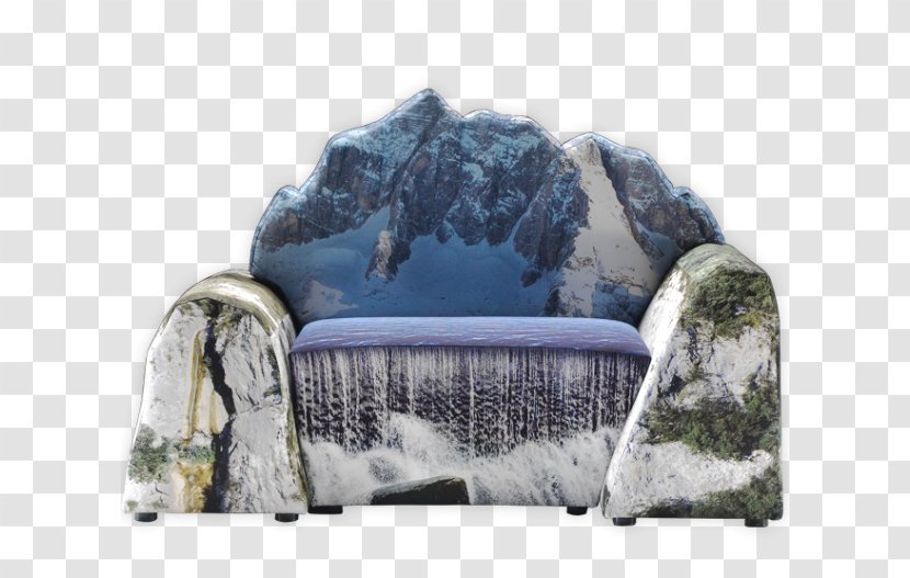 Couch Chair Architect Industrial Design - Outdoor Furniture - Mountain Waterfalls Transparent PNG