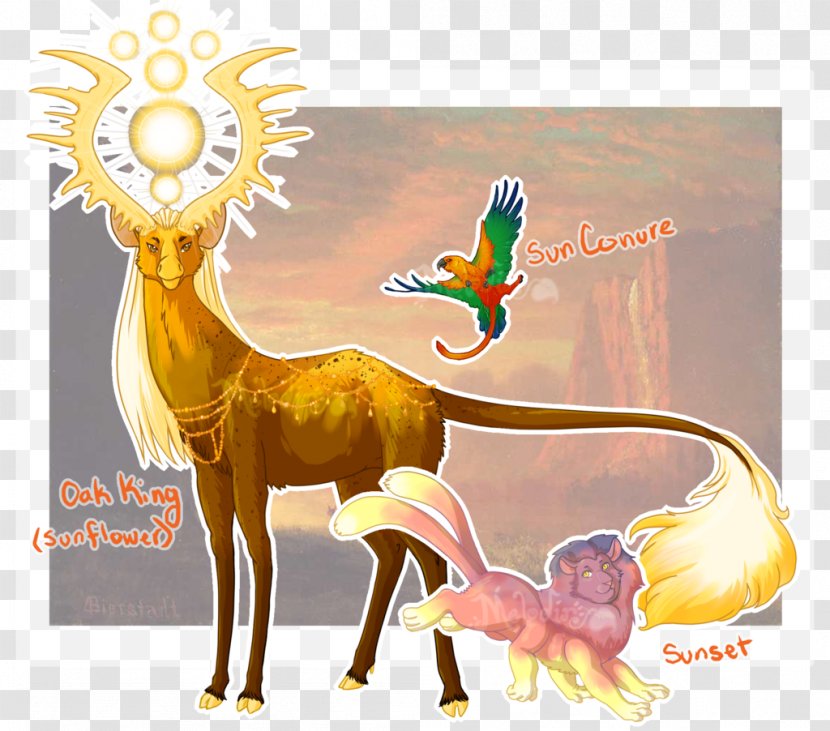 Reindeer Camel Cartoon Tail - Mythical Creature Transparent PNG