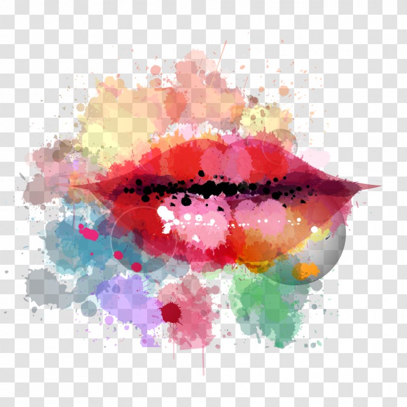 Lipstick - Lip - Vector Lips Transparent PNG