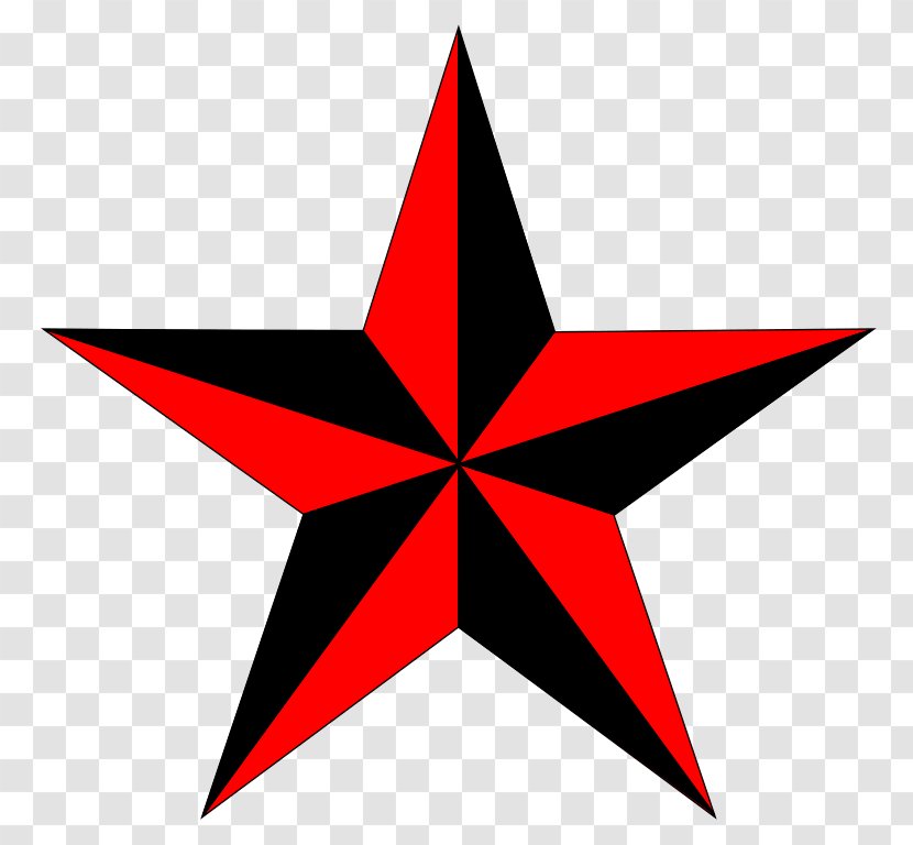 T-shirt Nautical Star Tattoo Red - Flash - Pictures Of Stars Transparent PNG