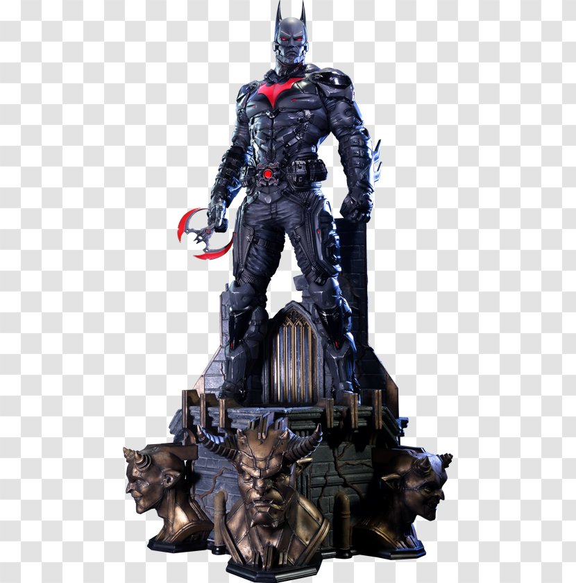 Batman: Arkham Knight City Origins Statue - Batman - Robot Transparent PNG
