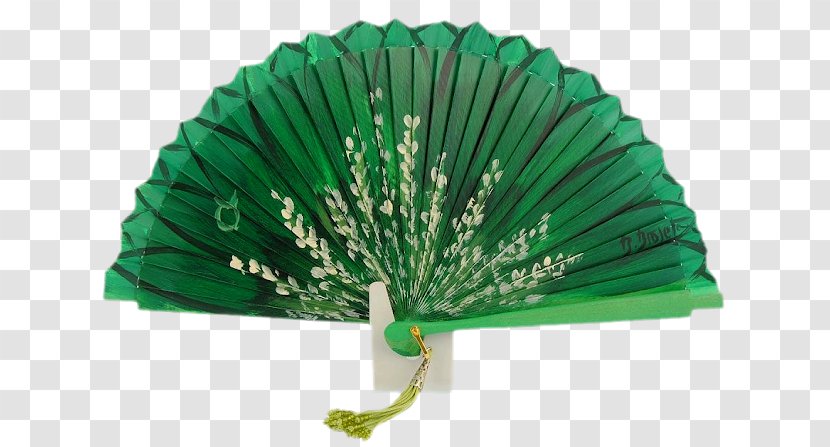 Green Leaf Fan - Tree Transparent PNG