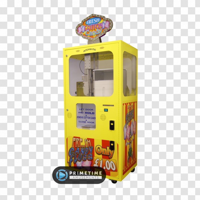 Cotton Candy Vending Machines Bulk Confectionery - Technology Transparent PNG