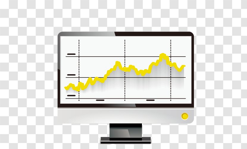 Stock Binary Option Computer - Market - Chart Transparent PNG