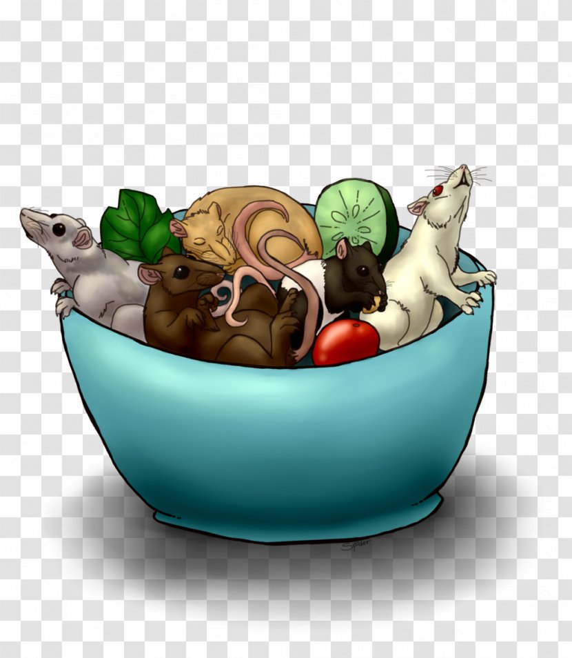 Rat Food Salad Bowl - Organism - & Mouse Transparent PNG