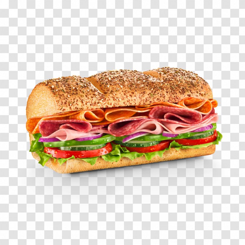 Ham And Cheese Sandwich Submarine Breakfast Fast Food Bocadillo Transparent PNG