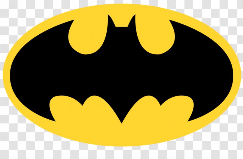 Batman Joker Logo Clip Art - Yellow - Icon Hd Transparent PNG
