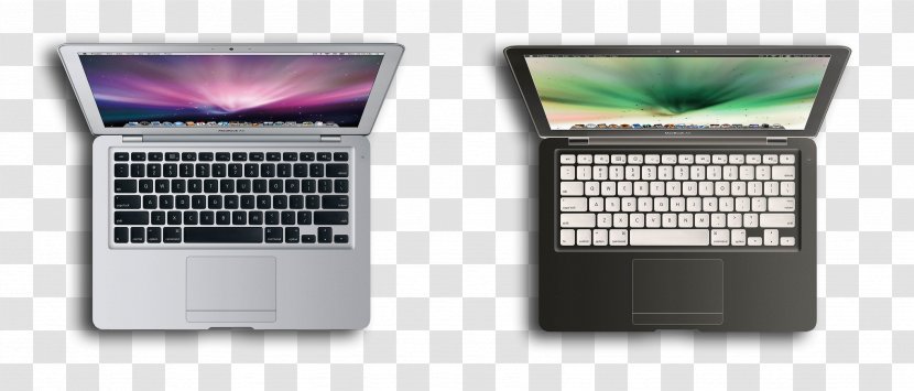 Laptop MacBook Air Macintosh Computer Keyboard Pro - Black And White Transparent PNG