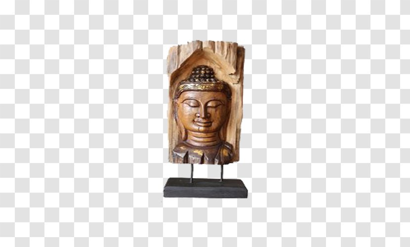 Southeast Asia Wood Carving Buddhahood - Copyright - Buddha Head Ornament Transparent PNG