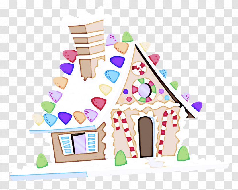 Gingerbread House House Transparent PNG