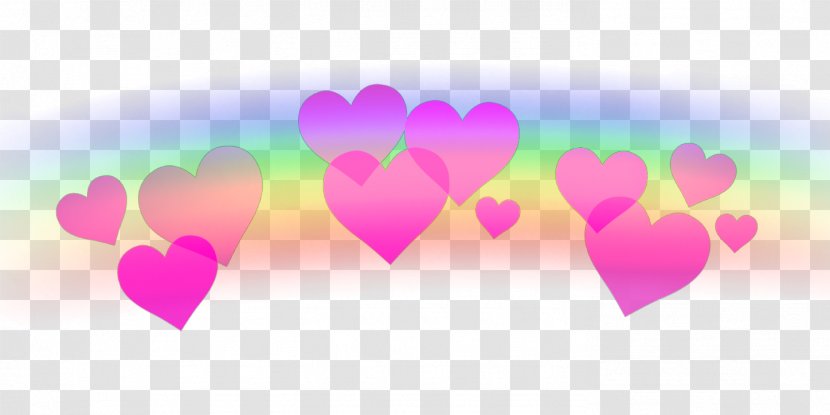Hearts Sticker PicsArt Photo Studio - Emoji Coração Transparent PNG