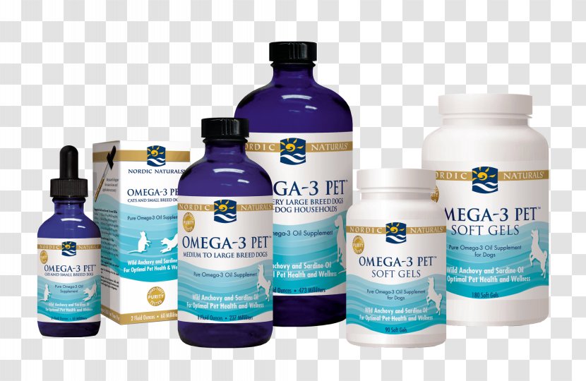 Dog Cat Cod Liver Oil Dietary Supplement Omega-3 Fatty Acids - Solvent - Pet Transparent PNG