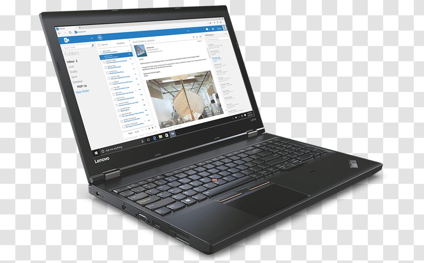 Laptop Lenovo ThinkPad L570 Intel Core I5 - Electronic Device Transparent PNG