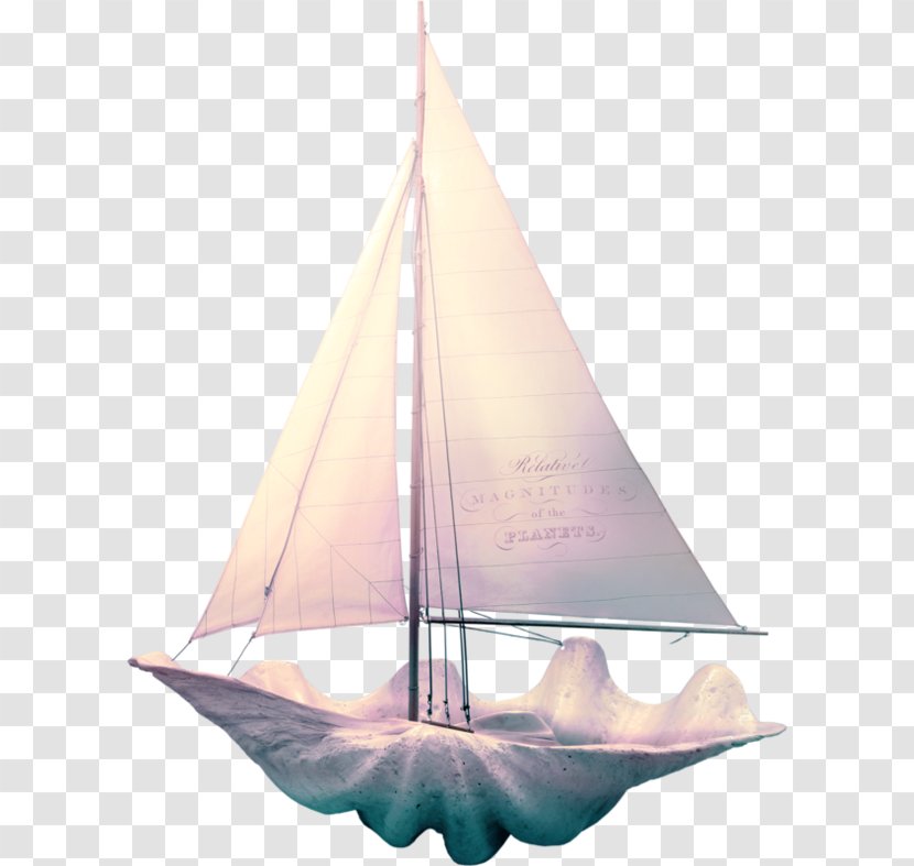 Sailing Ship Yawl Lugger - Schooner - Sail Transparent PNG