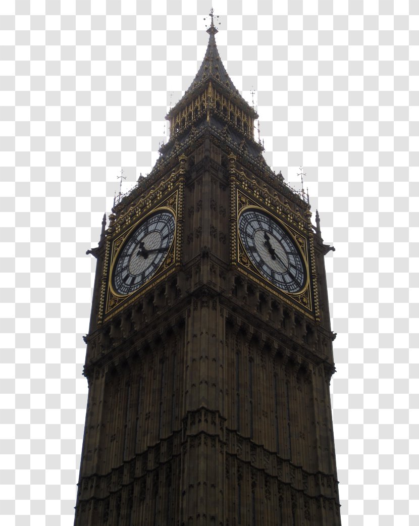 Big Ben Palace Of Westminster London Eye Little Clock Tower - Synagogue Transparent PNG