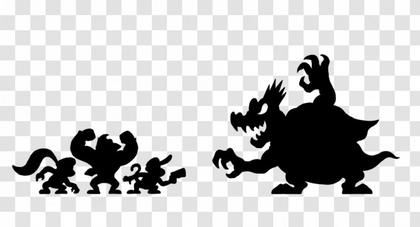 Donkey Kong Country Yoshi Silhouette Art Character - Ridley Transparent PNG