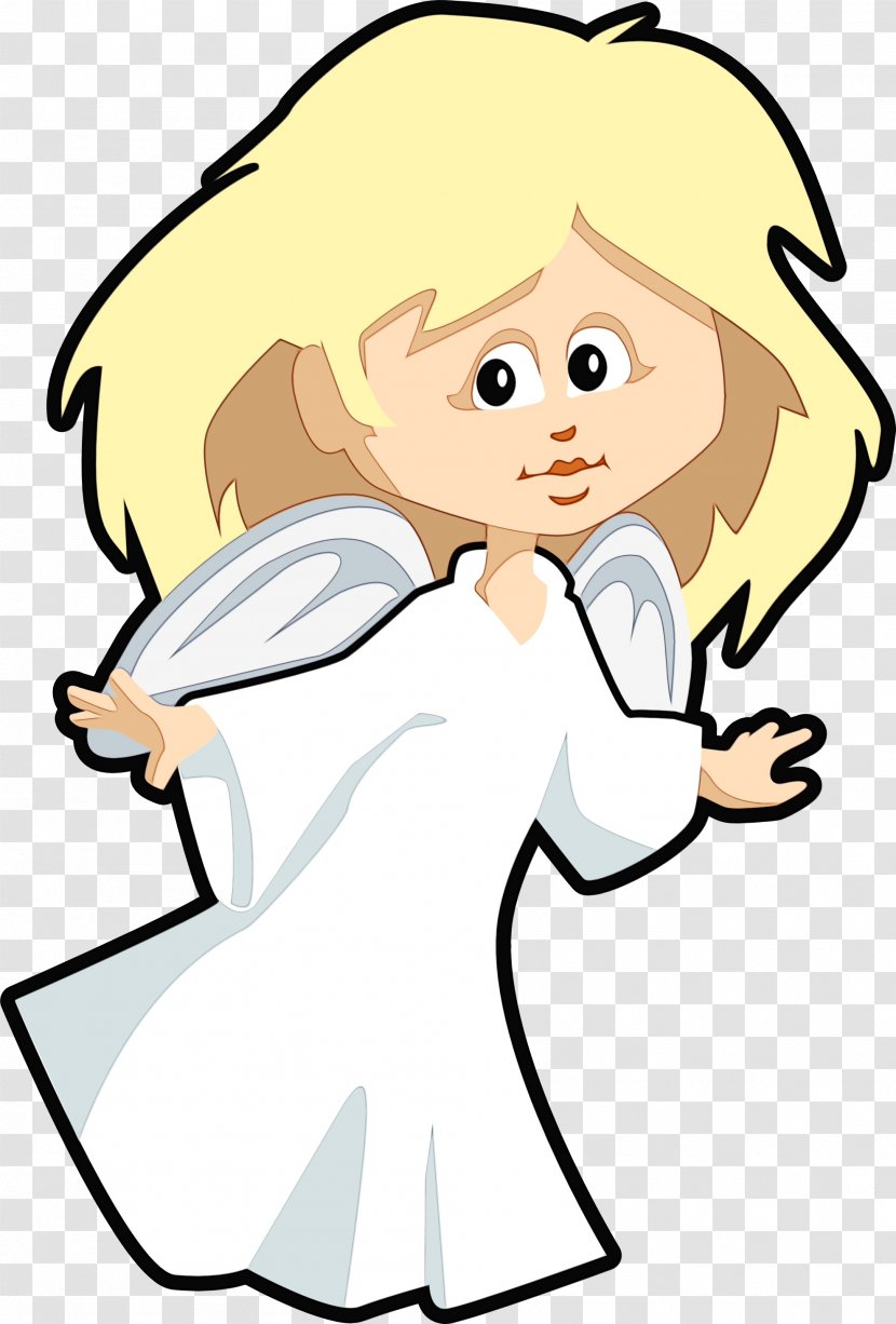 Angel Cartoon - Cherub - Gesture Child Transparent PNG