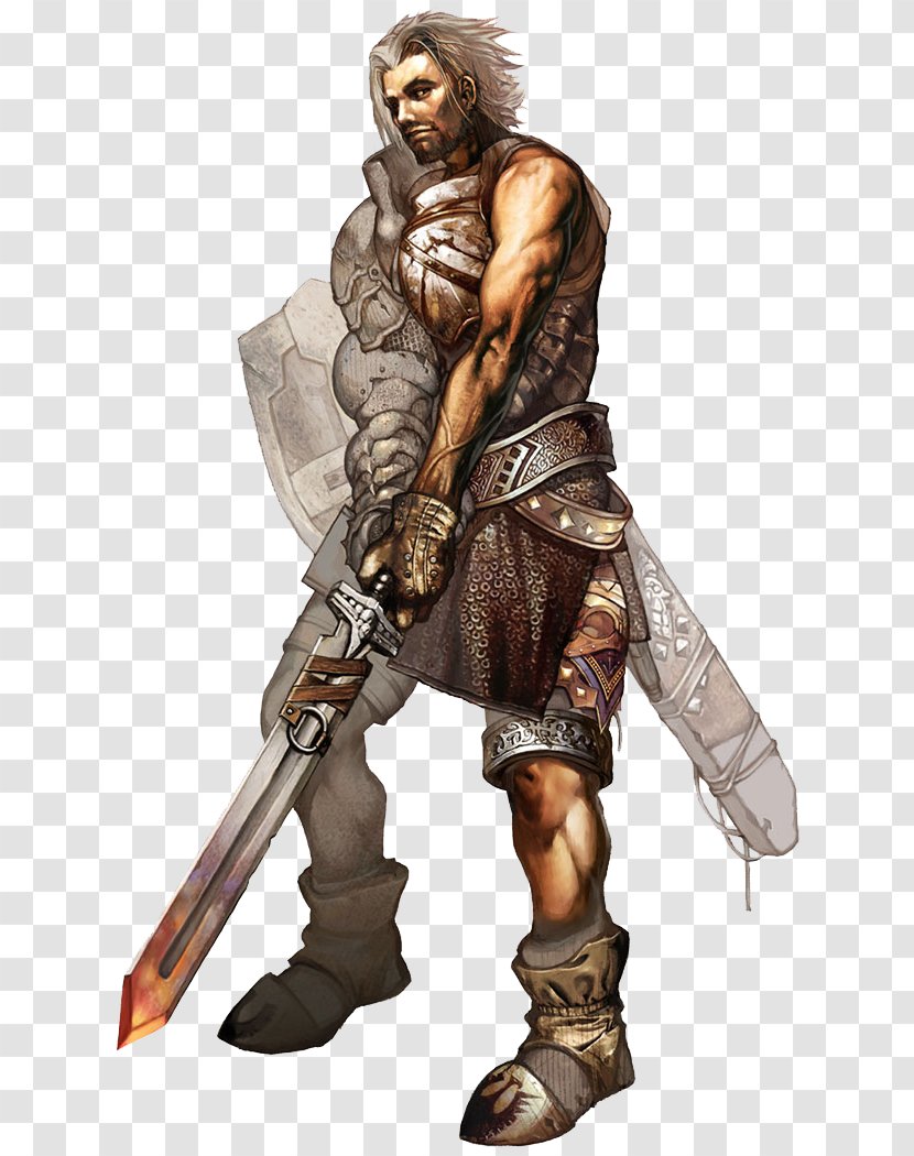 Lineage II Sword Homo Sapiens Male Shield - Character Transparent PNG