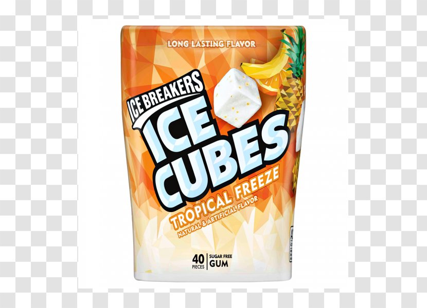 Chewing Gum Snow Cone Ice Breakers Sugar Substitute Flavor Transparent PNG