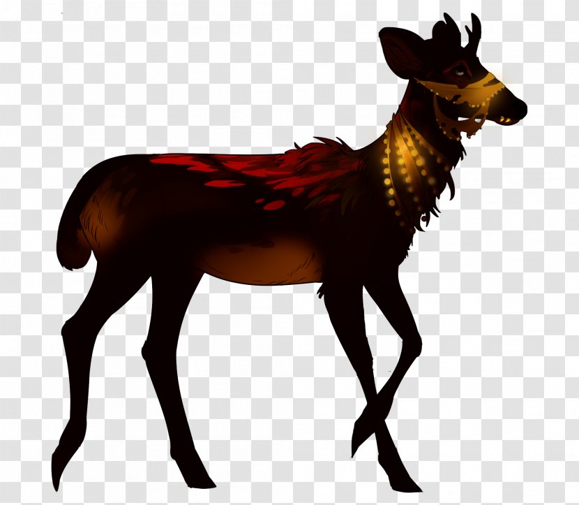 Reindeer Horse Art The Endless Forest Antelope - Like Mammal Transparent PNG