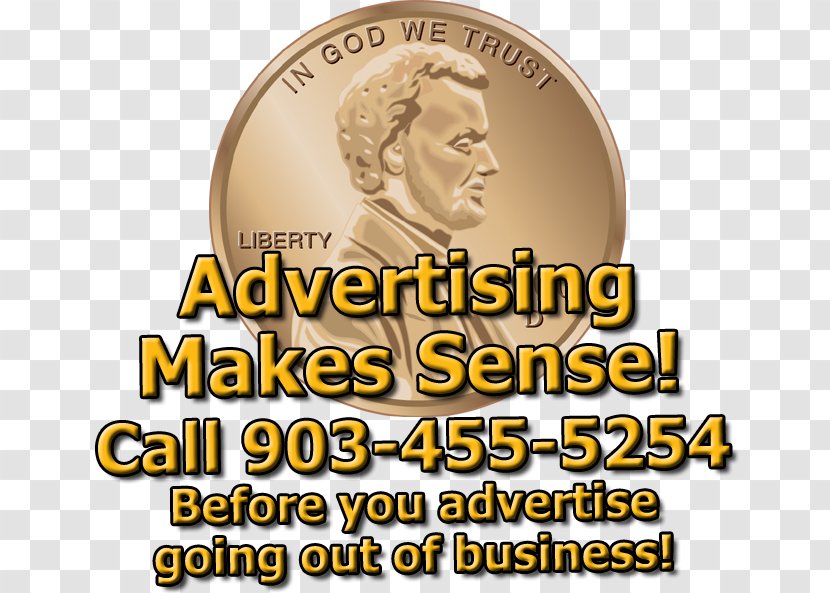 Gold Font Pennysaver Money - Text - Real Estate Ads Transparent PNG