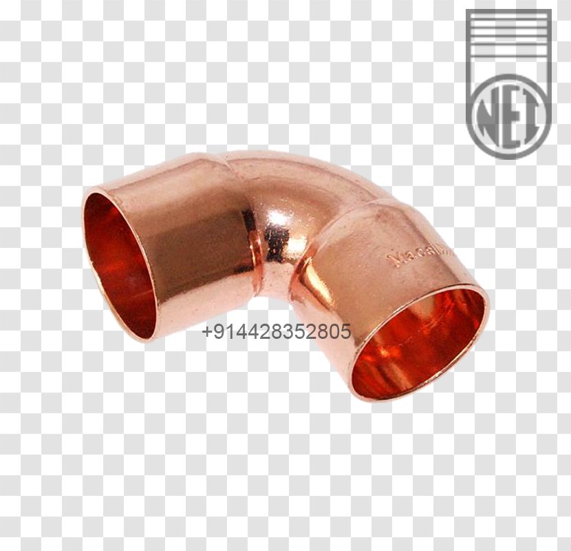 Piping And Plumbing Fitting Copper Tubing Pipe - Coupling - Elbow Transparent PNG