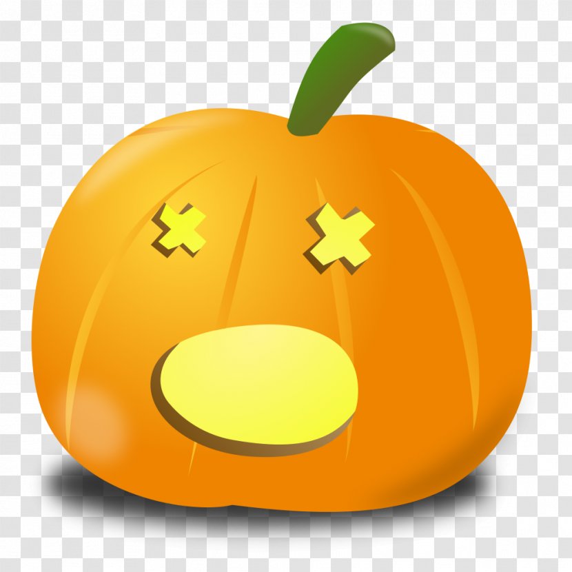 Jack-o'-lantern Pumpkin Halloween Clip Art - Calabaza - Amazing Transparent PNG