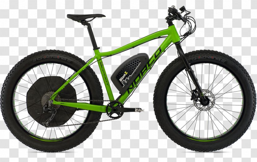 Norco Bicycles Mountain Bike Fatbike Electric Bicycle - Motor Vehicle Transparent PNG