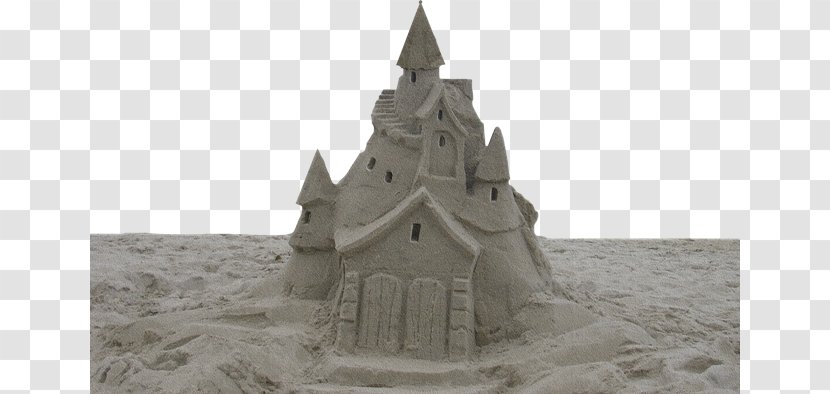 Sand Art And Play Beach Sculpture Castle Transparent PNG