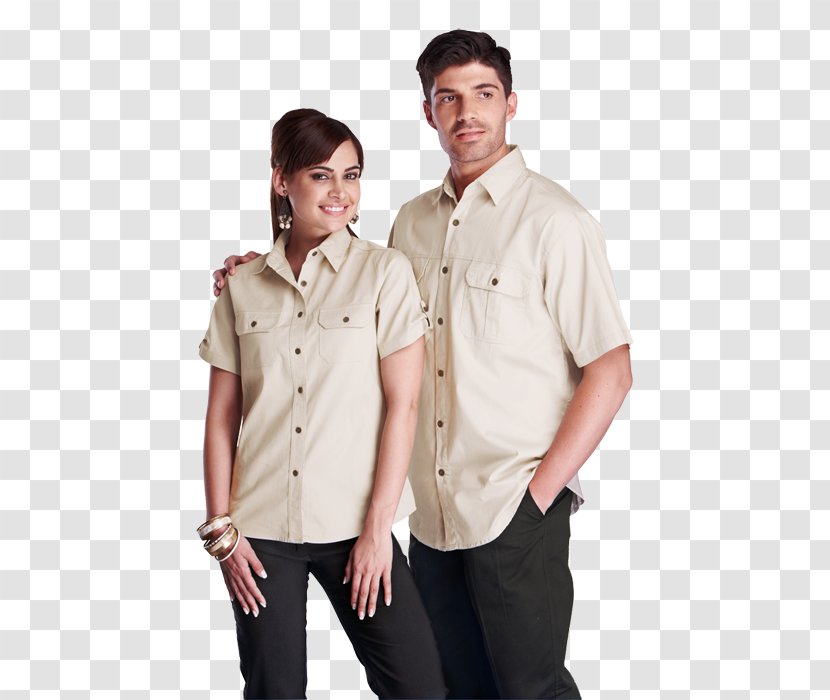 Dress Shirt T-shirt Sleeve Clothing - Office Wear Transparent PNG