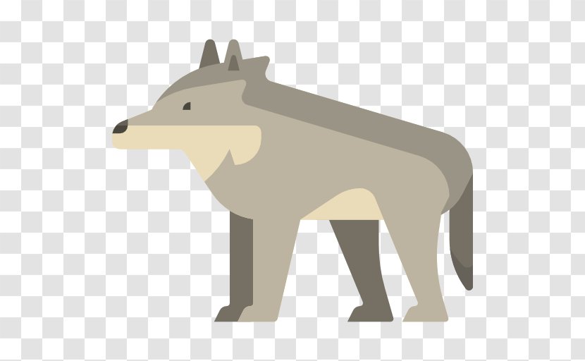 Gray Wolf Canidae Illustration - Animal Transparent PNG