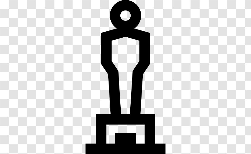 Academy Awards Clip Art - Black And White - Oscar Statuette Transparent PNG